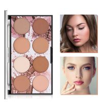 Fashion Makeup 8-color Long-lasting Makeup Powder Waterproof Repair Concealer Powder main image 1