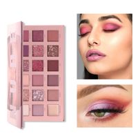 18 Color Eyeshadow Eyeshadow Pearly Matte Palette main image 1