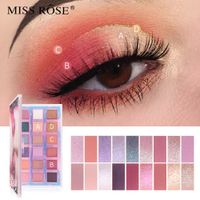 18-color Pearly Glitter Matte Easy Makeup Eyeshadow Palette main image 5
