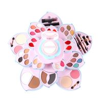 Rotating Big Plum Blossom Makeup Eyeshadow Palette Makeup Set main image 5
