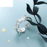 New Cat Paw Print Ring Cute Ring Creative Simple Fashion Hand Jewelry main image 3