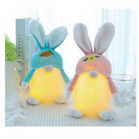 Luminous Easter Knitted Wool Bunny Doll Decoration Forest Elf Bunny Decoration main image 4