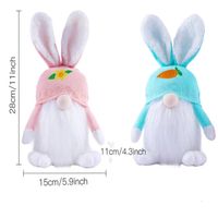 Luminous Easter Knitted Wool Bunny Doll Decoration Forest Elf Bunny Decoration main image 8