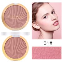 Fashion Six-color Matte Blush Repair Powder Brighten Skin Color Makeup sku image 1