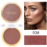 Fashion Six-color Matte Blush Repair Powder Brighten Skin Color Makeup sku image 3