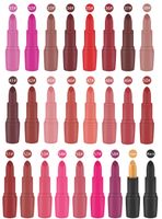 Moda Ladrillo Rojo Bala Lápiz Labial Lápiz Labial Mate Esmalte De Labios sku image 5