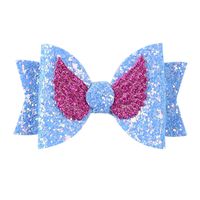 New Cute Three-dimensional Angel Wings Sequins Children's Hair Accessories main image 3