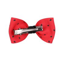New Fruit Print Bow Hairpin Baby Watermelon Bangs Clip Children's Hair Accessories main image 4
