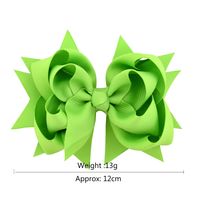 3 Layers Alice Flower Fishtail Bow Hairpin European And American Children's Hair Accessories main image 5