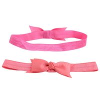 Wholesale Ribbed Ribbon Bow Hairband European And American Girls Baby Headband main image 5