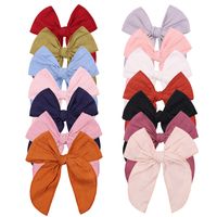 Fruit Color Bow Hairpin European And American New Large Back Head Clip main image 1