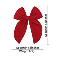 Fruit Color Bow Hairpin European And American New Large Back Head Clip main image 3