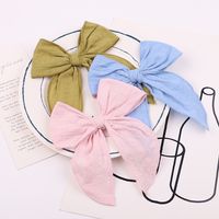 Fruit Color Bow Hairpin European And American New Large Back Head Clip main image 4