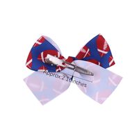 Spring And Summer Printing Bow Hairpin Cute Girl Tie Ponytail Headdress Wholesale main image 5