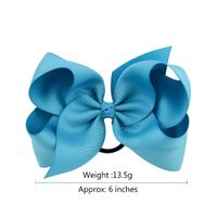 Children's Hair Clips Multicolor Alice Flower Bow Hair Tie 6 Inch Hair Tie main image 4