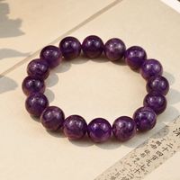 Natural Amethyst Korean Student Girlfriends Bracelet Retro Style Simple Jewelry main image 3