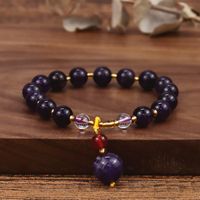 Fashion Amethyst Simple Jewelry Natural Amethyst Pendant Bracelet main image 2