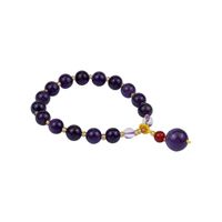 Fashion Amethyst Simple Jewelry Natural Amethyst Pendant Bracelet main image 6