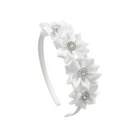 Children's Headband Wholesale 4 Diamond-studded Polygonal Flower Handmade Headband sku image 1