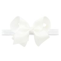 European And American Children's Handmade Solid Color Alice Flower Bow Baby Headband sku image 17