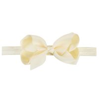 European And American Children's Handmade Solid Color Alice Flower Bow Baby Headband sku image 20