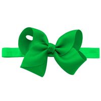 European And American Children's Handmade Solid Color Alice Flower Bow Baby Headband sku image 37