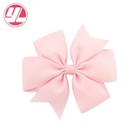 Wholesale Large Handmade Ribbed Ribbon Fishtail Bow Children's Headdress sku image 12