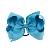 Children's Hair Clips Multicolor Alice Flower Bow Hair Tie 6 Inch Hair Tie sku image 7