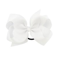 Children's Hair Clips Multicolor Alice Flower Bow Hair Tie 6 Inch Hair Tie sku image 18