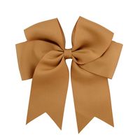 6 Inch Ribbed Satin Ribbon Fishtail Double-layer Streamer Bow Children's Hair Accessories sku image 4