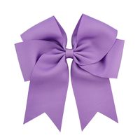 6 Inch Ribbed Satin Ribbon Fishtail Double-layer Streamer Bow Children's Hair Accessories sku image 7