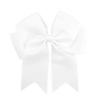 6 Inch Ribbed Satin Ribbon Fishtail Double-layer Streamer Bow Children's Hair Accessories sku image 19