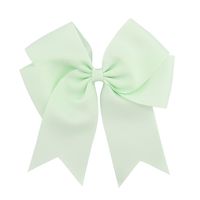 6 Inch Ribbed Satin Ribbon Fishtail Double-layer Streamer Bow Children's Hair Accessories sku image 20