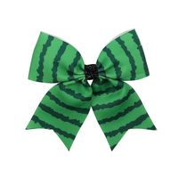 European And American Fruit Print Bow-knot Duckbill Clip Children's Hairpin sku image 5