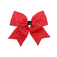 European And American Fruit Print Bow-knot Duckbill Clip Children's Hairpin sku image 7