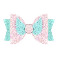 New Cute Three-dimensional Angel Wings Sequins Children's Hair Accessories sku image 3
