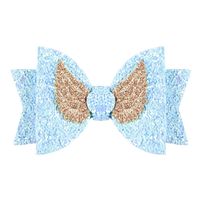 New Cute Three-dimensional Angel Wings Sequins Children's Hair Accessories sku image 5