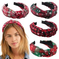 European And American Christmas Headband Head Buckle Christmas Ornaments Wholesale main image 3