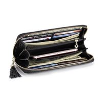 2021 New Leather Wallet Female First Layer Cowhide Clutch Zipper Bag Wholesale main image 4