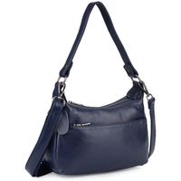 Large-capacity Layer Cowhide Ladies Solid Color Shoulder Bag main image 3