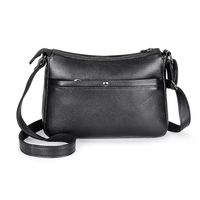 Fashion Leather Bag Female Crossbody Bag Large-capacity First Layer Cowhide Rhomboid Bag main image 5
