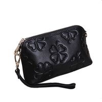 Four-leaf Clover Clutch Bag Messenger Bag Embossed Female Shoulder Bag main image 6