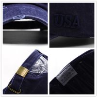 أزياء ثلاثية الأبعاد مطرزة قبعة بيسبول العلم الأمريكي كاب main image 6