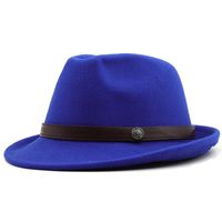 Casual Retro Western Cowboy Solid Color Hat Visor Top Hat main image 4