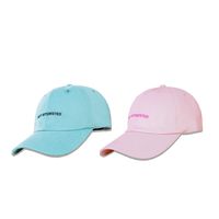 Simple Baseball Cap Fashion Embroidered Letters Wide-brimmed Sunshade Hat main image 3