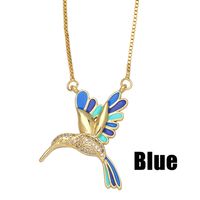 Fashion Animal Copper 18k Gold Plated Pendant Necklace In Bulk main image 4