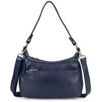 Large-capacity Layer Cowhide Ladies Solid Color Shoulder Bag sku image 2