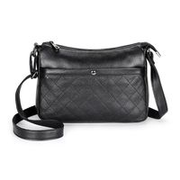 Fashion Leather Bag Female Crossbody Bag Large-capacity First Layer Cowhide Rhomboid Bag sku image 2