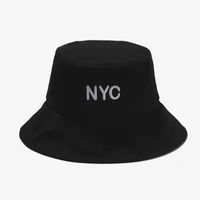 Korean Version Simple Letter Nyc Embroidery Hats Fisherman Hats sku image 2