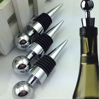 Tapón Para Botella De Vino Tinto, Tapa De Sellado Para Mantenimiento Fresco De Vino, Cabeza Redonda, Juego De Vino Combinado De Plástico De Seis Hilos main image 1